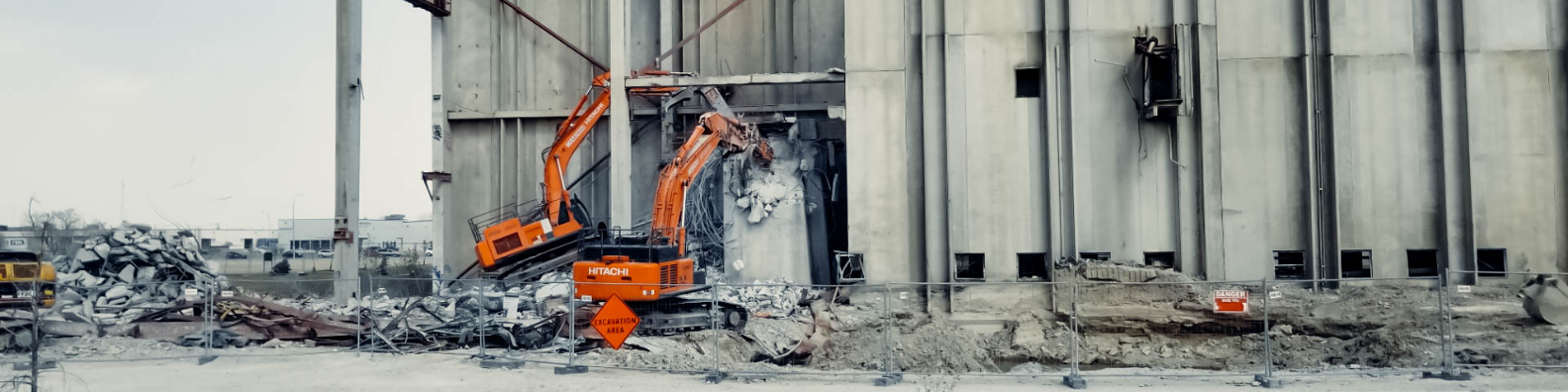 Demolition Website Banner